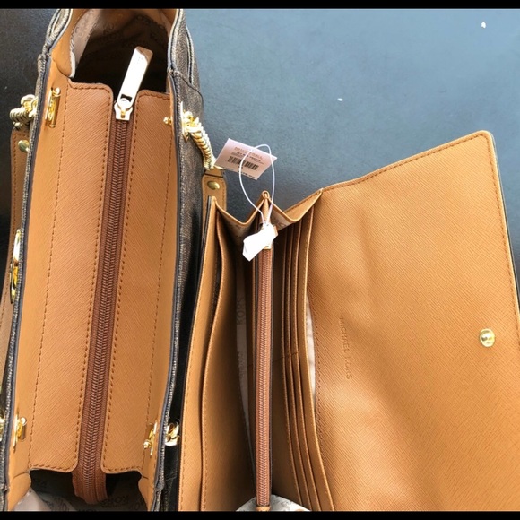 Authentic Michael Kors jet set handbag&wallet SALE - Picture 4 of 8